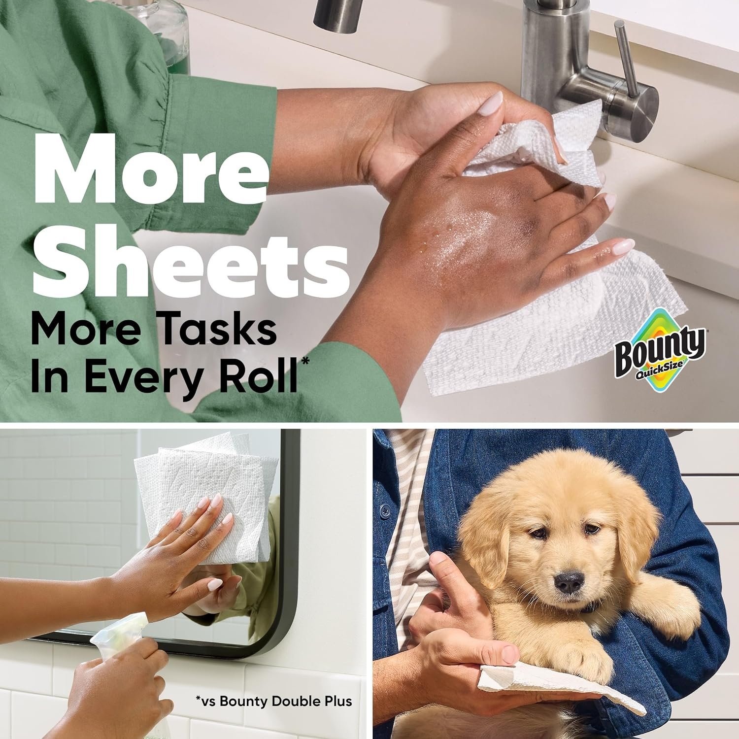 Bounty brand examples of household tasks